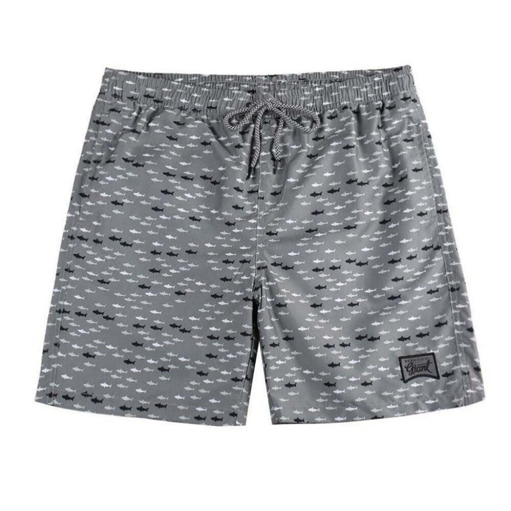 Boys' Swim Trunks Quick Dry Hawaii Style Shorts with Mesh Liner